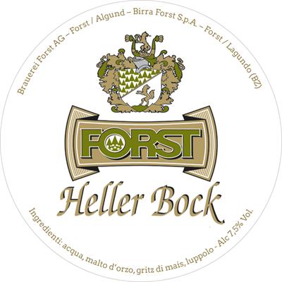 FUSTO FORST HELLER BOCK Dop Malto 15 lt